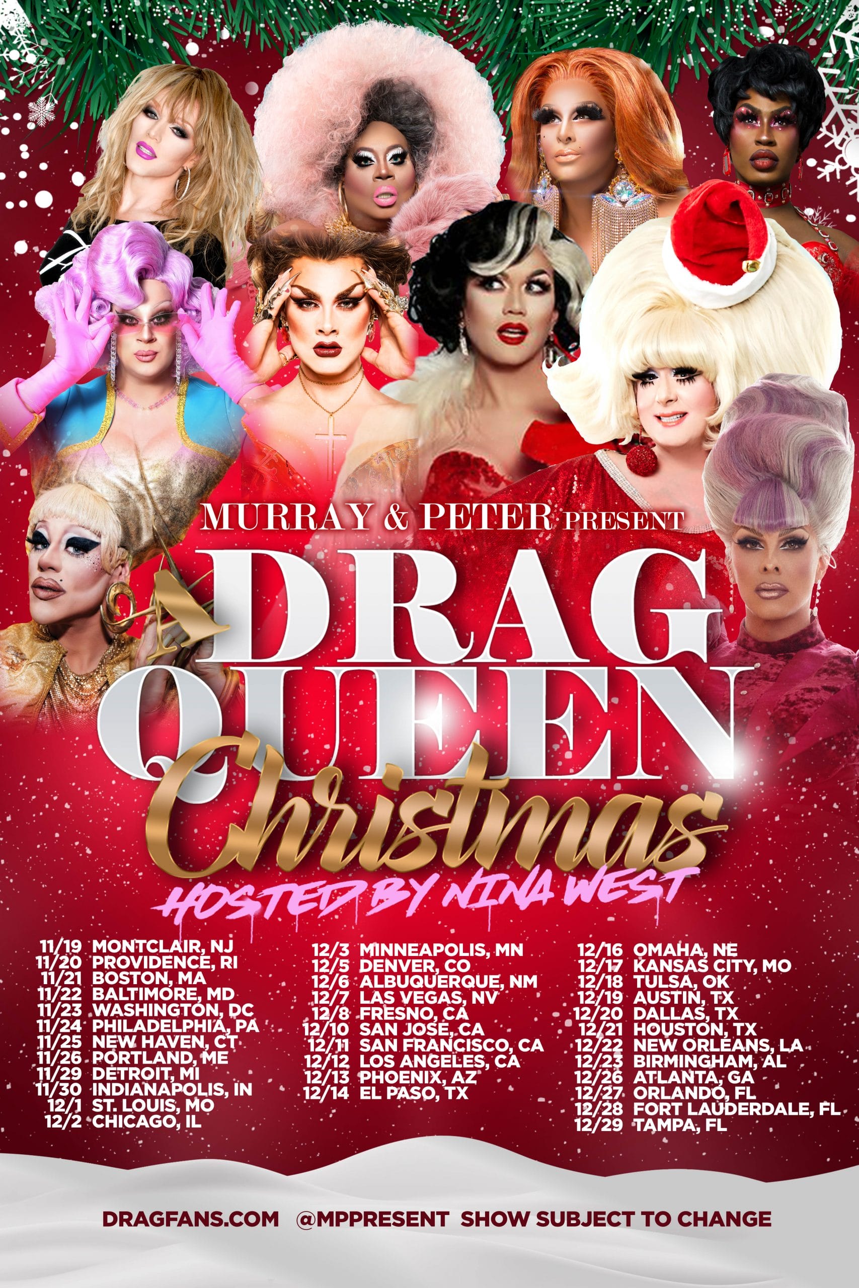 Past Tours | Dragfans