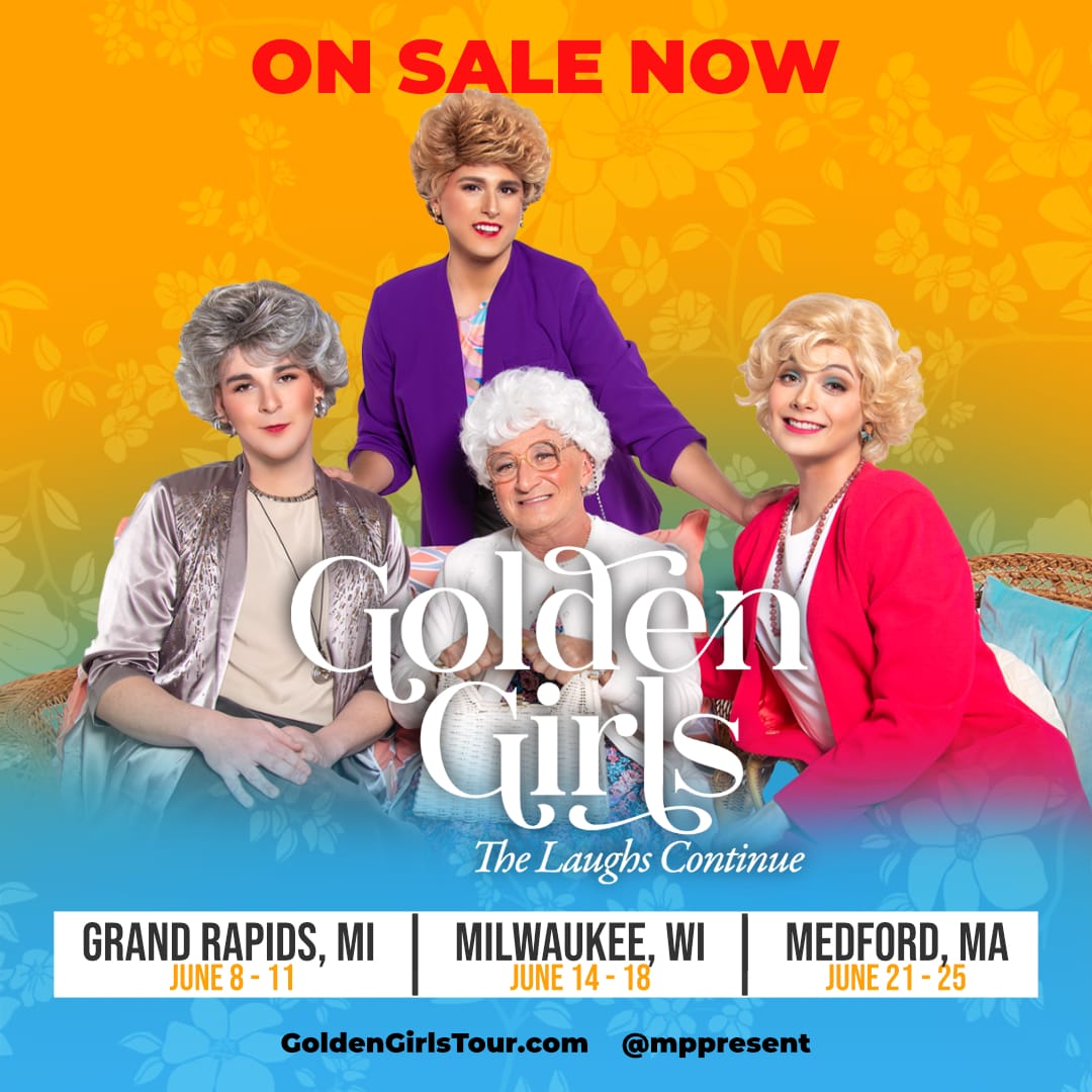 Shady Tour 2023 UK Golden Girls Tour MP Presents Drag Fan